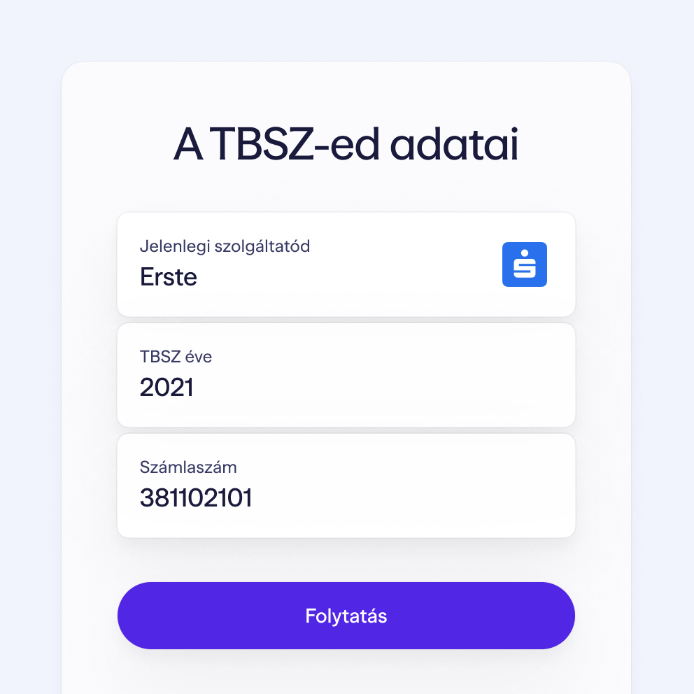 Töltsd fel a legfrissebb számlakivonatodat