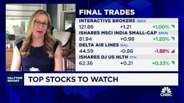 Final Trades: Interactive Brokers, Delta, the SMIN and IYH