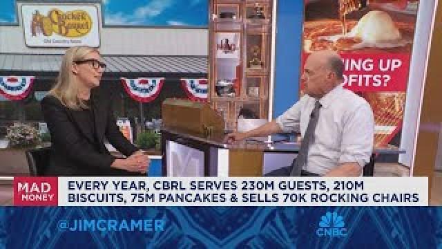 Cracker Barrel CEO Julie Masino sits down with Jim Cramer