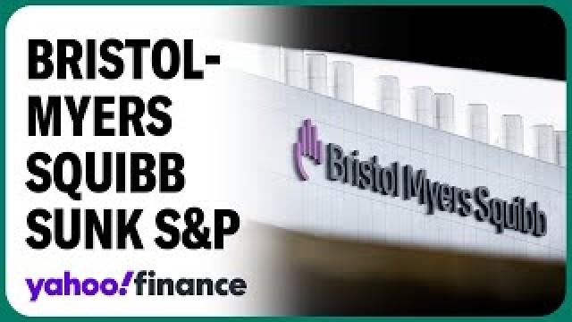 Bristol-Myers Squibb dragged down the S&P 500 this earnings season
