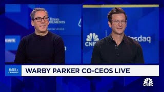 Warby Parker co-CEOs on expansion strategy: Vast majority of Americans want to go into a store