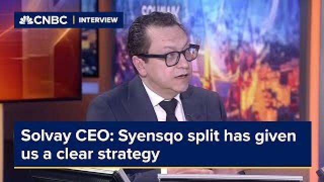 Solvay CEO: Syensqo split has given us a clear strategy