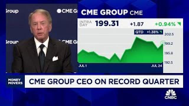 CME Group CEO Terry Duffy on record quarter