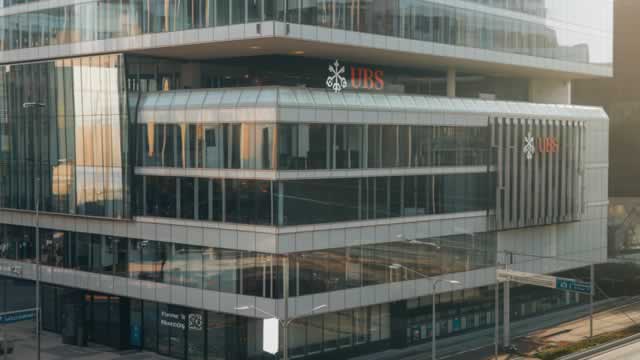 UBS CEO says better early warning will help make banking safer