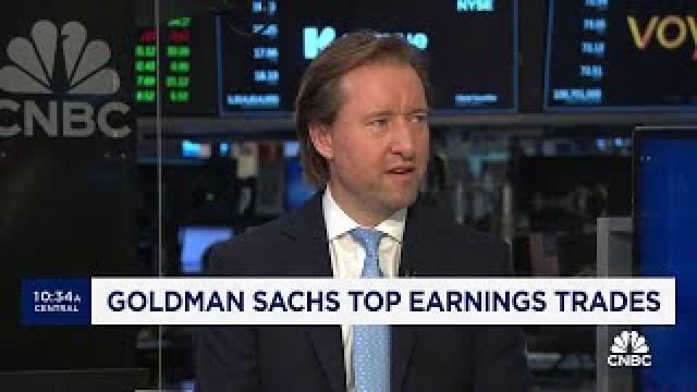 Goldman Sachs' John Marshall breaks down top earnings trades