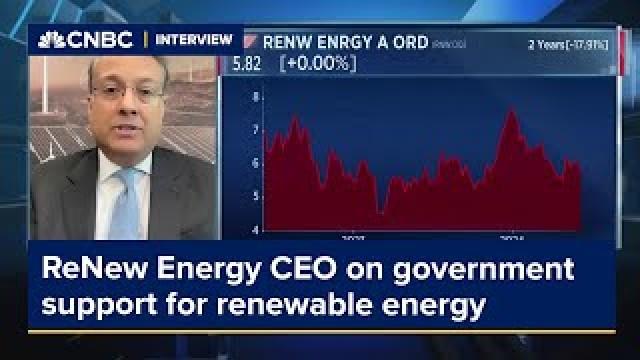 ReNew Energy CEO: Modi's new government will be 'as supportive as it has been' for renewable energy