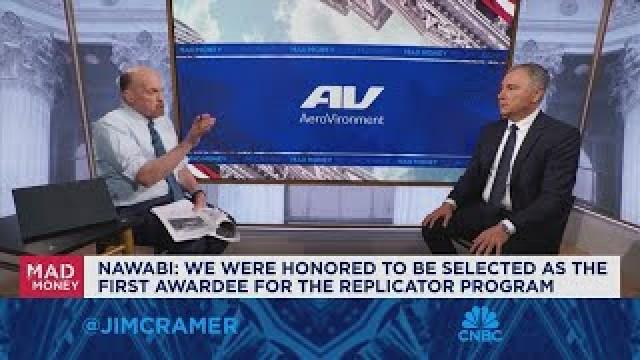 Aerovironment CEO Wahid Nawabi sits down with Jim Cramer