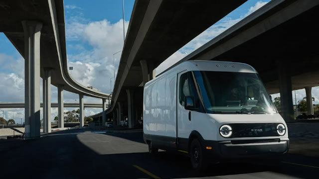 Rivian's reportedly sitting on a stockpile of tariff-free batteries