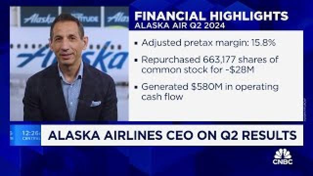 Alaska Airlines 'well positioned' despite Q2 revenue miss, says CEO Ben Minicucci