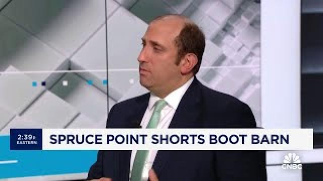 Here's why short-seller Spruce Point Capital is betting against Boot Barn