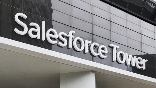 Salesforce Rising on AI Business, Financial Performance