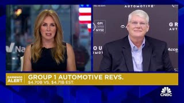 Group 1 Automotive CEO on Q2 results: Really exceptional performance by the team