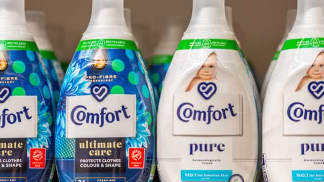Unilever profits fall despite sales growth improvement