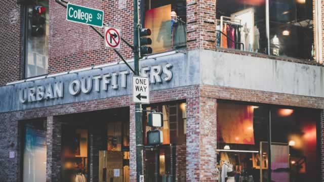 Urban Outfitters' once-struggling namesake stores are now driving its sales gains