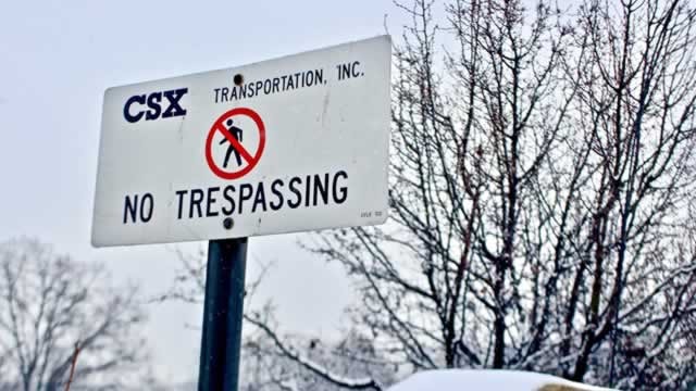 CSX Eyes Higher Margins as Freight Demand Improves, CFO Says at Conference