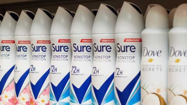Unilever Sales Rise Amid Portfolio Overhaul