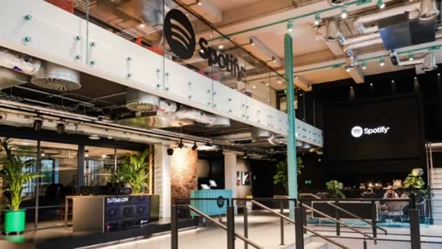 Spotify Shares Fall Most Since 2022 on Operating Income Forecast