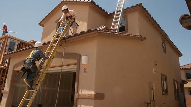 Home Builder Stocks Fall. Lumber Tariffs Are Back in the Picture.