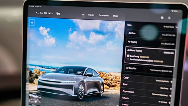 Tesla rival Lucid unveils two-seat robotaxi without a steering wheel or pedals