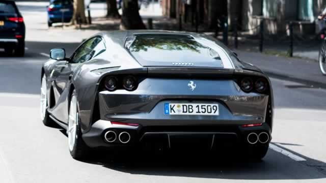 Ferrari has gas in the tank