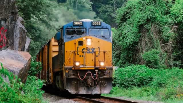 Higher Freight Volumes Boost CSX Shares Over 42% in a Year