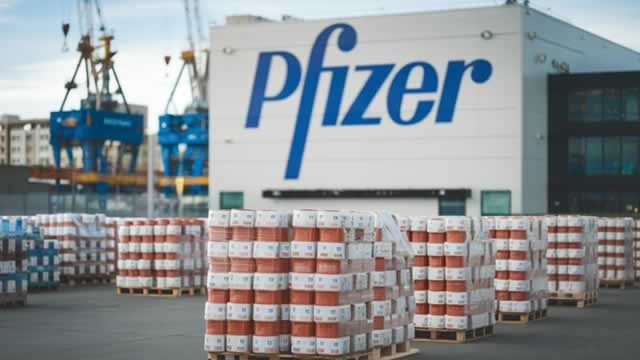 Pfizer Stock Drops Today As CFO Steps Down In August
