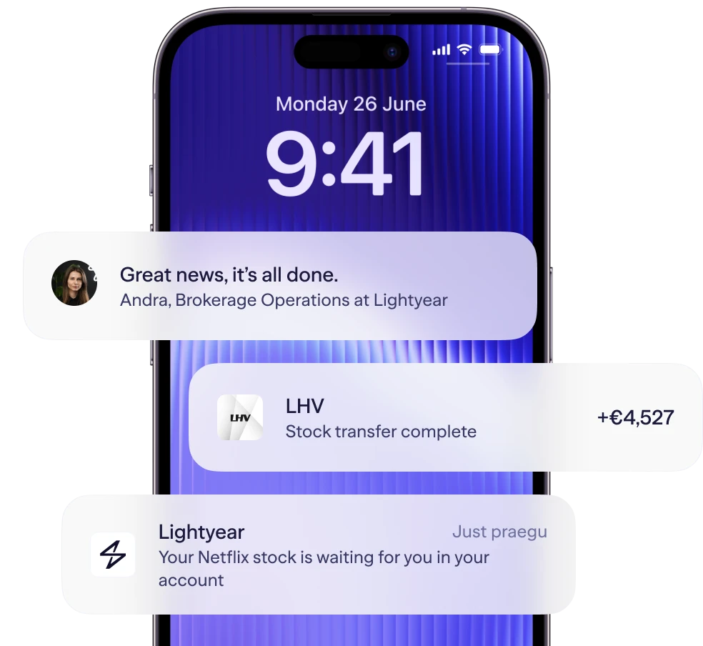 Transfer your portfolio