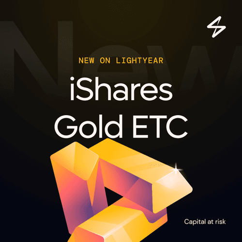 We've expanded into exchange traded commodities with our launch of Gold