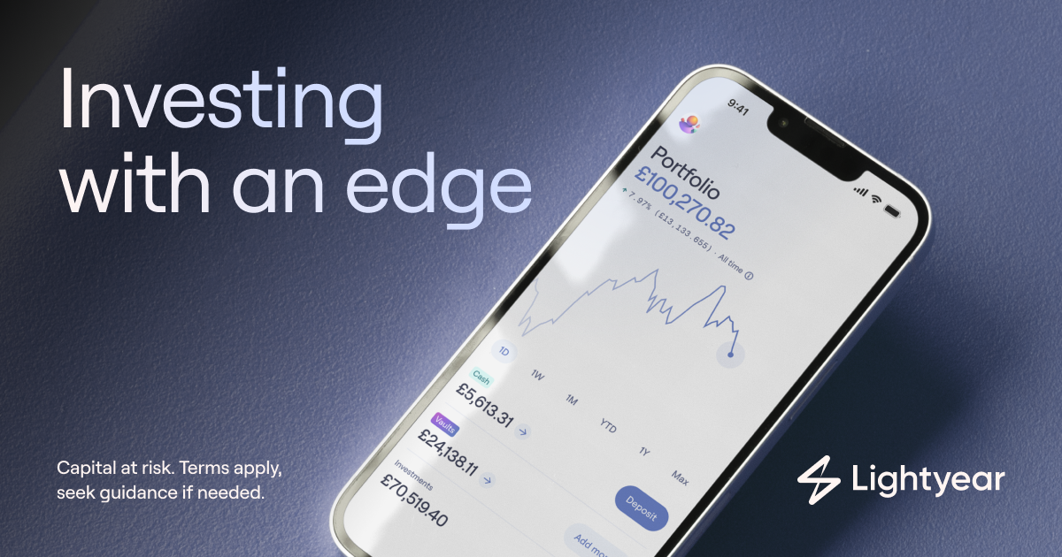 Lightyear: Investing app with 3500 stocks, ETFs & MMFs