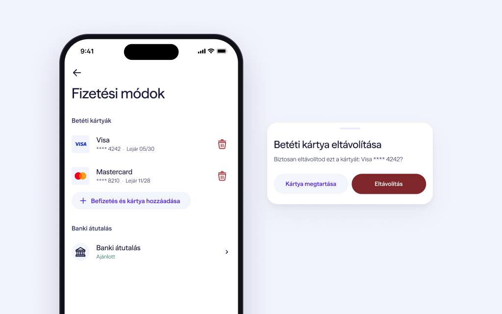 Fizetési módok