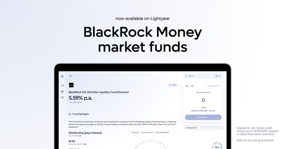 BlackRock Money Market Funds on Lightyear