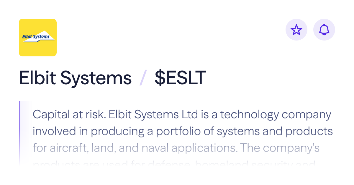 Elbit Systems - Lightyear