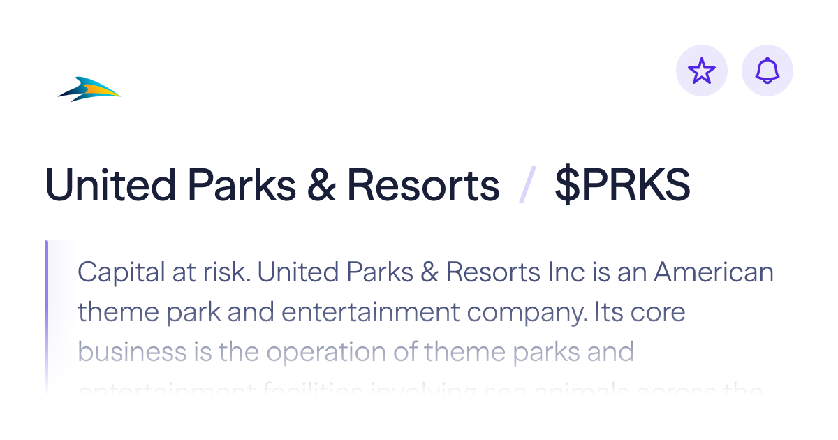 Buy United Parks & Resorts stock | $PRKS Share Price | Lightyear