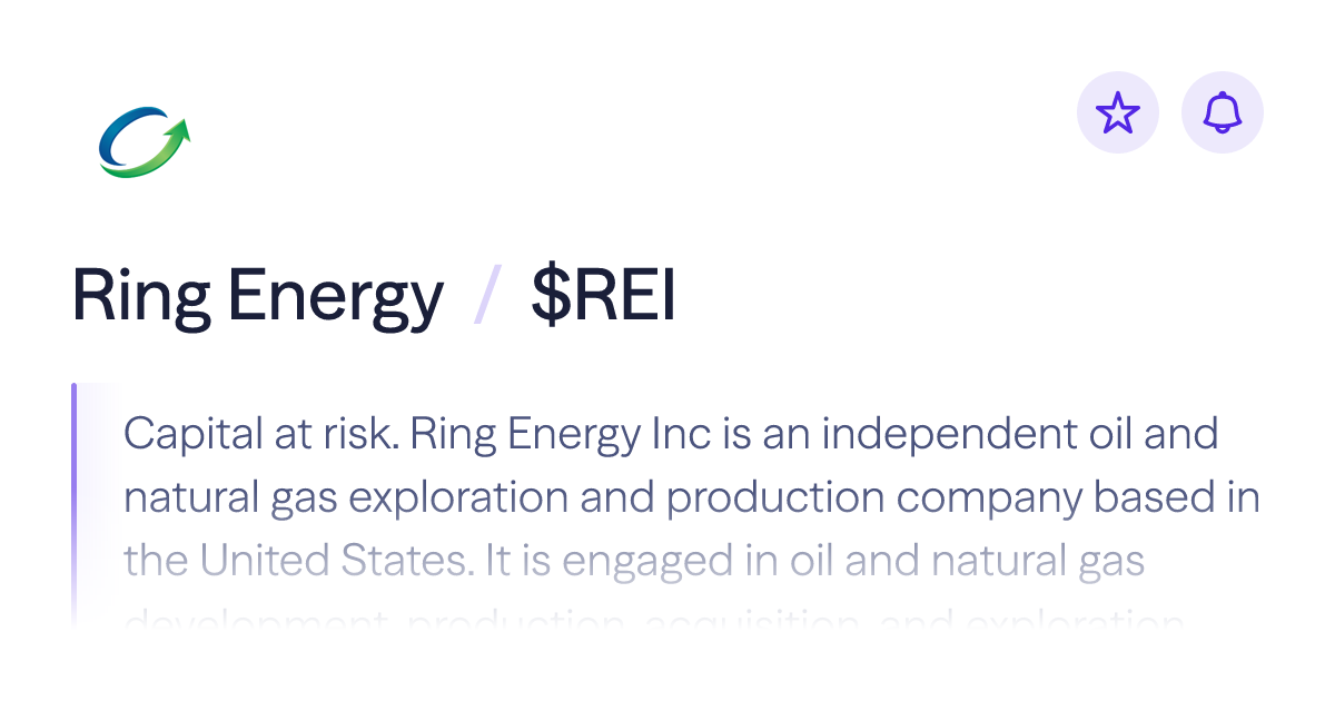 REI Stock Price, Performance & Company Data | Lightyear